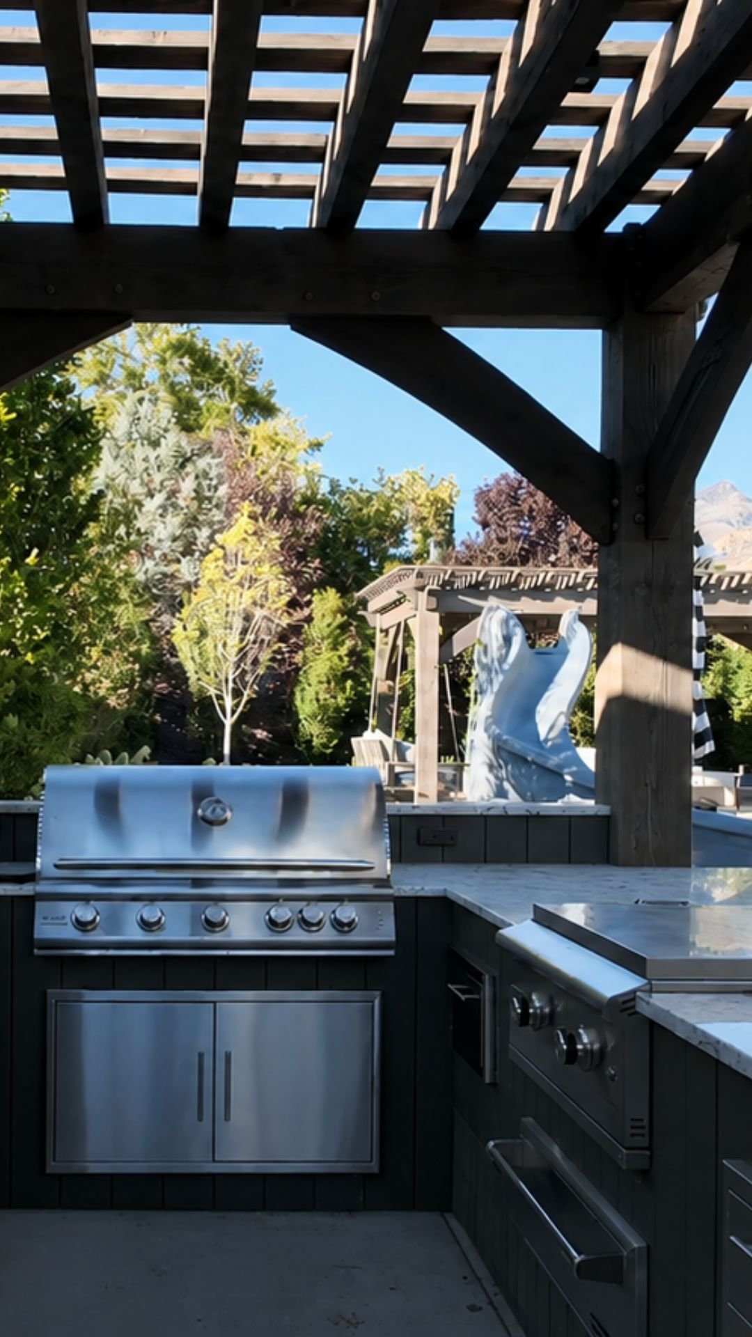 Conner Construction Pool House Kitchen Utah Conner Construction Pool House Kitchen Utah